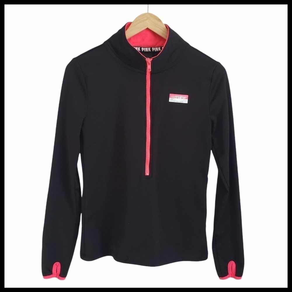 PINK Victoria's Secret Half Zip Athletic Sweater